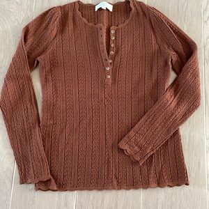 Sezane camila jumper xs